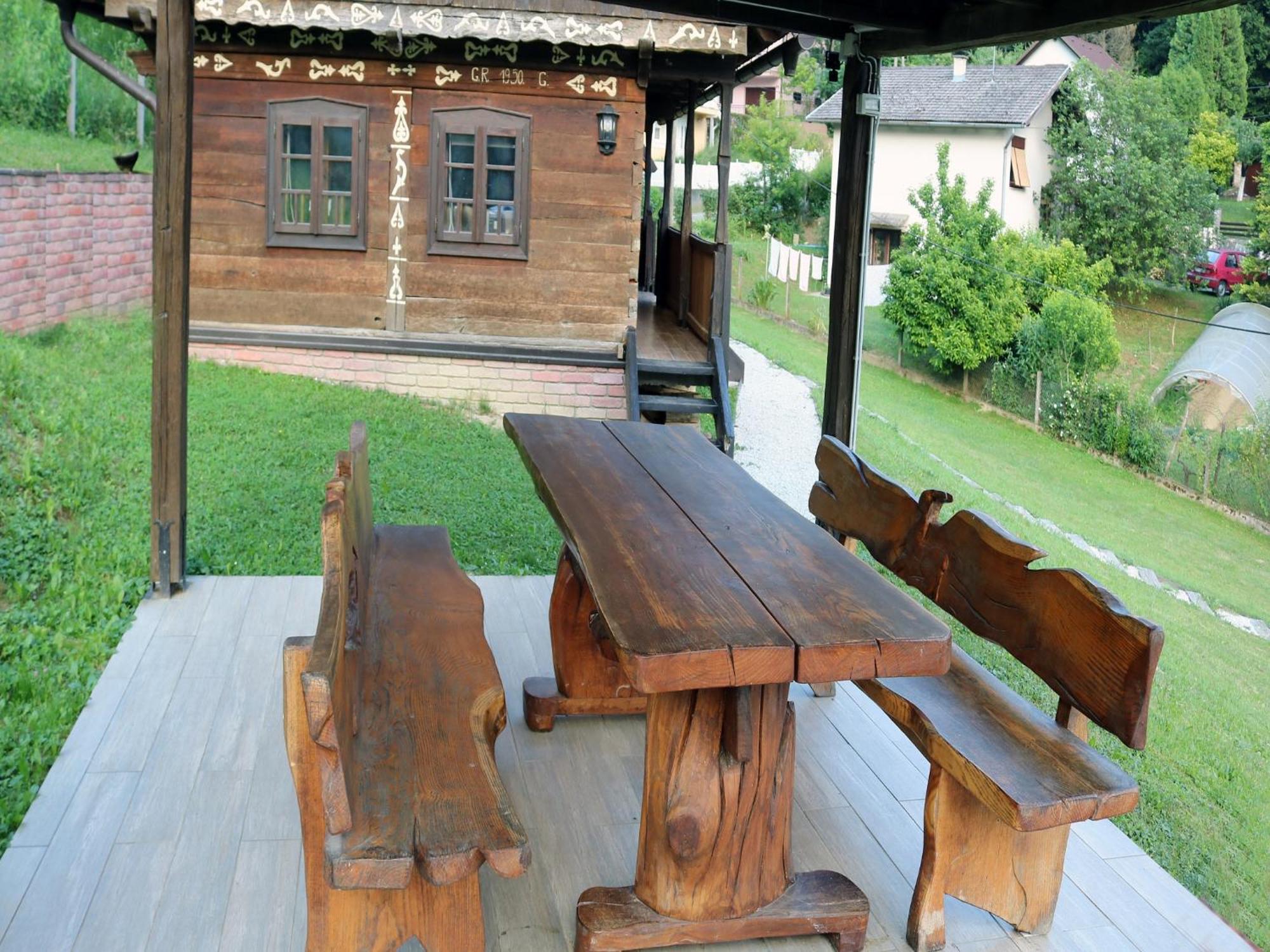 Tradicionalna Zagorska Drvena Kuca Stara Murva Tuheljske Toplice Ngoại thất bức ảnh